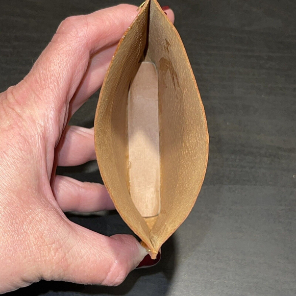 Vintage Genuine Pigskin Cigarette Case Circa 1930 Monogrammed w initials FHL EUC - Picture 8 of 11